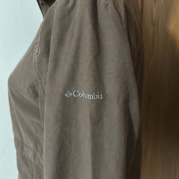 COLUMBIA ARCH CAPE III HOODED BROWN JACKET S - Picture 4 of 13